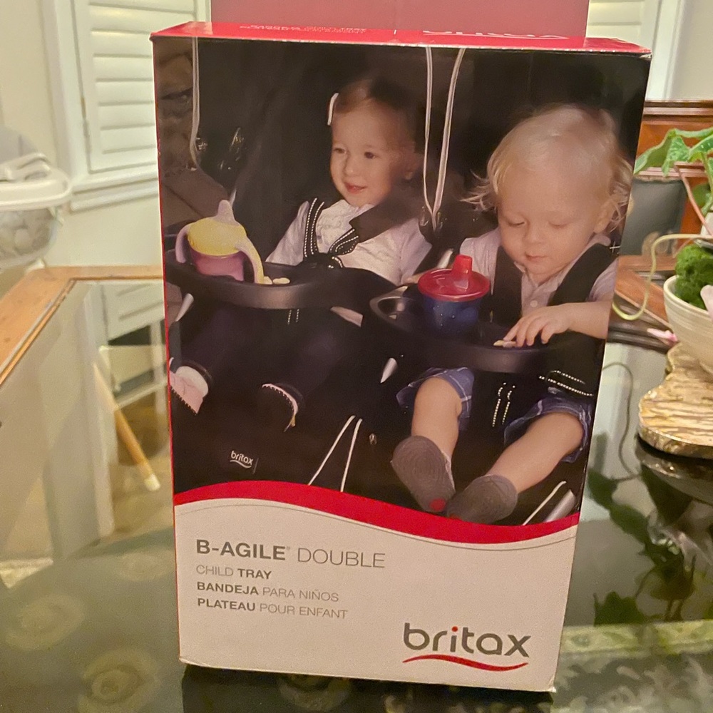 Britax B-agile double stroller child tray NIB